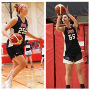 Anna Morris and Jamie Behar of the NJ FREEDOM both who attend the USA TRAILS will be at the SUMMER SHOWDOWN 