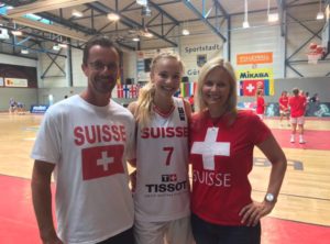 Fab will once again represent The Swiss National Team