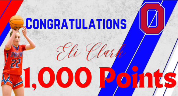 ELI CLARK…1000 POINTS THE OLD FASHION WAY…. SHE EARNED! post thumbnail image